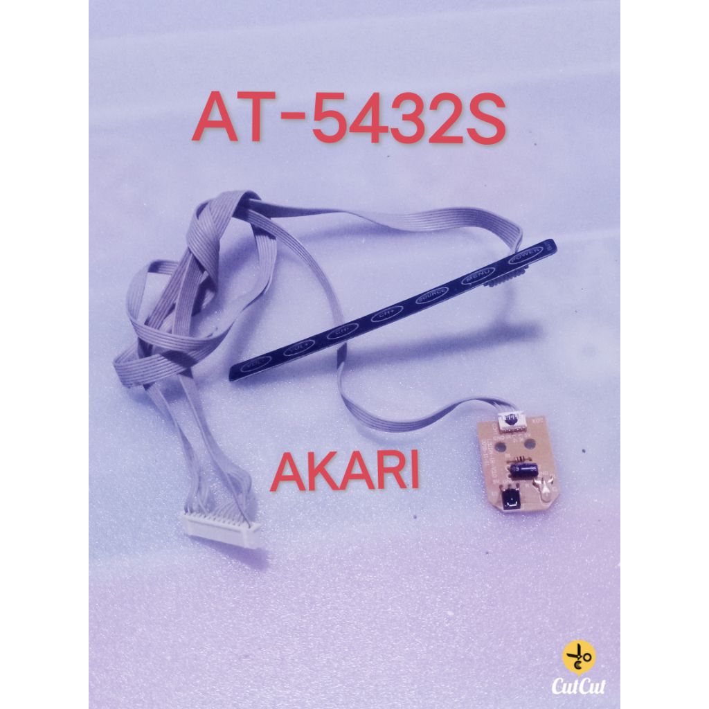Sensor Remot Sensor Ir Tombol On off Tv akari at5432s at-5432s 5432