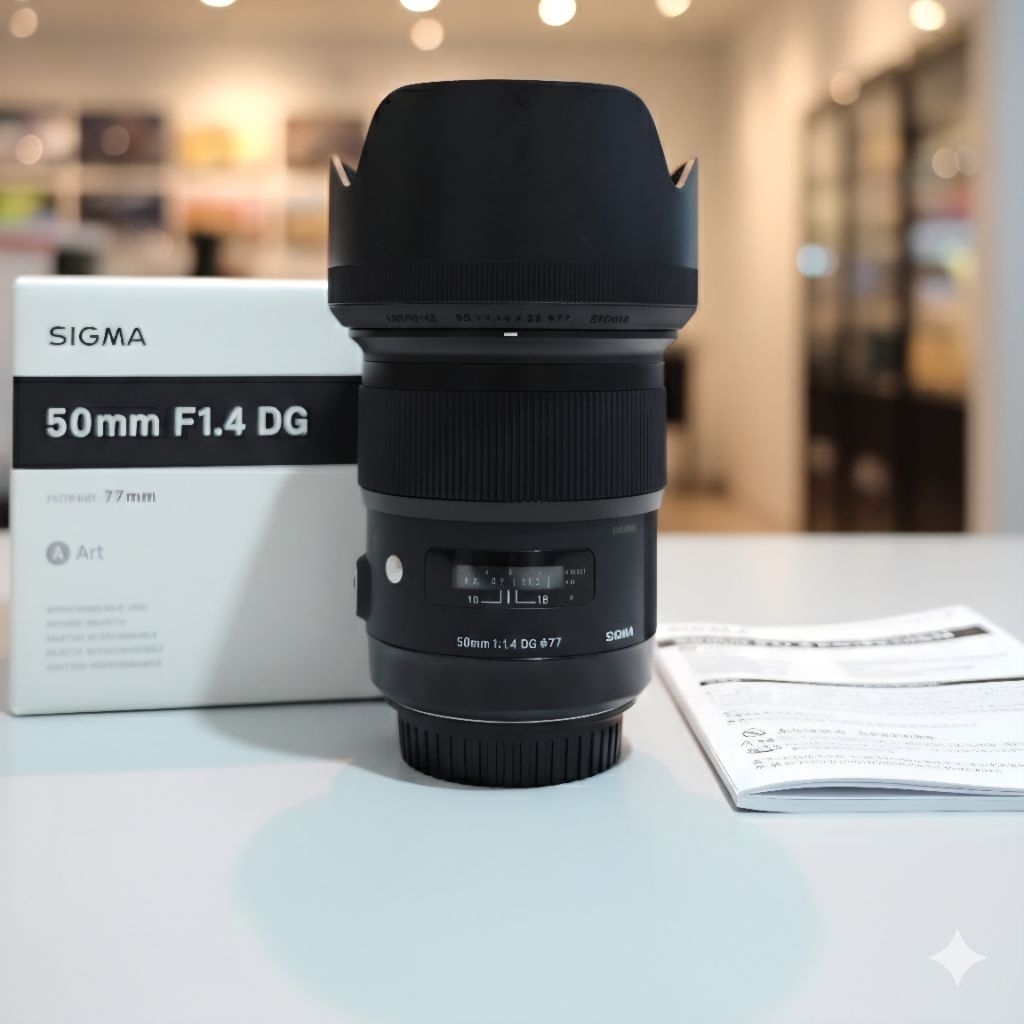 [READY] LENSA SIGMA ART 50MM F1.4 FOR NIKON SECOND
