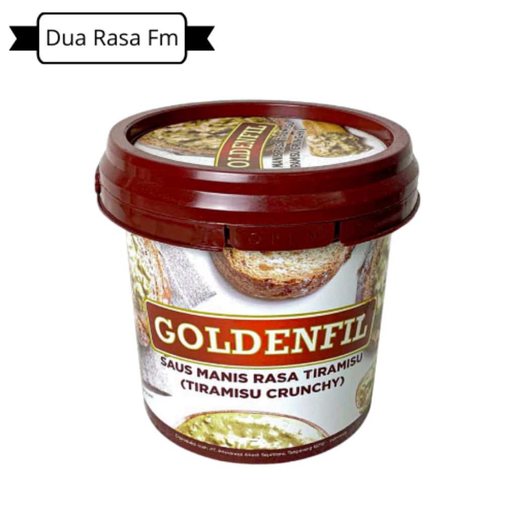 Goldenfill Tiramisu 1 kg / Toping Donat Goldenfill / Selai Donat / Goldenfill Selai Donat