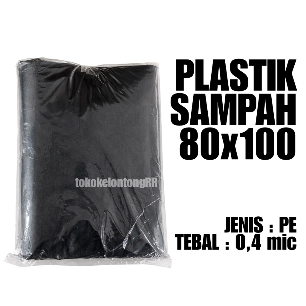 PLASTIK SAMPAH 80x100 | POLYBAG | TRASH BAG
