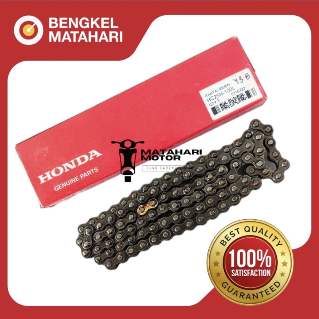 RANTAI KETENG GL 100, CB 100, GL PRO SERIES ORIGINAL AHM