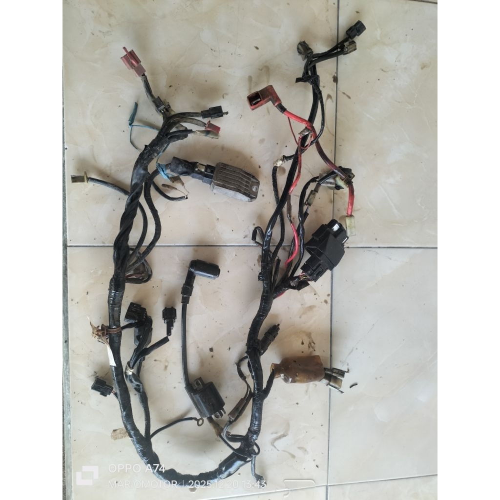 kabel bodi Jupiter Z1 asli original copotan motor normal