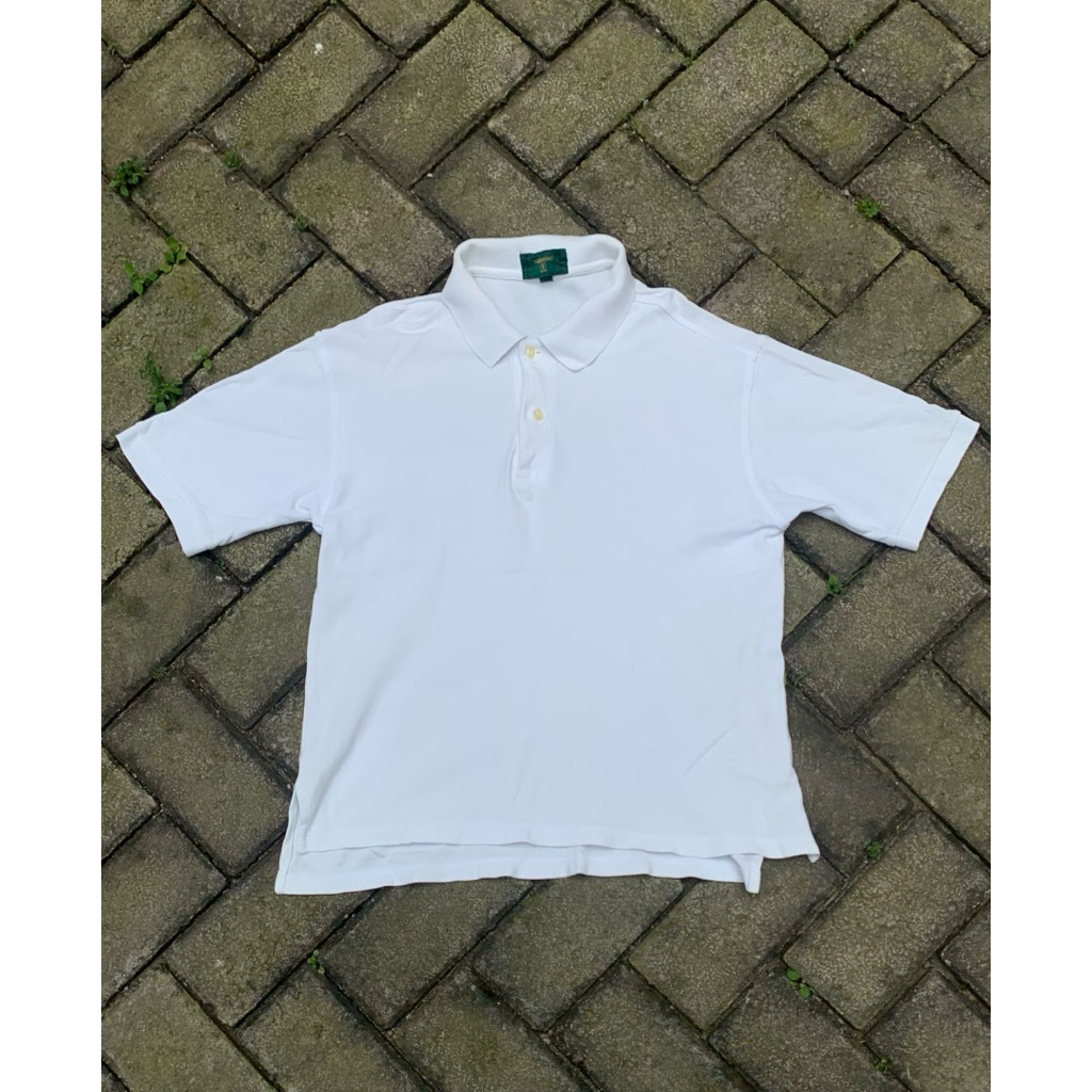 Valentino Jeans Classic White Polo