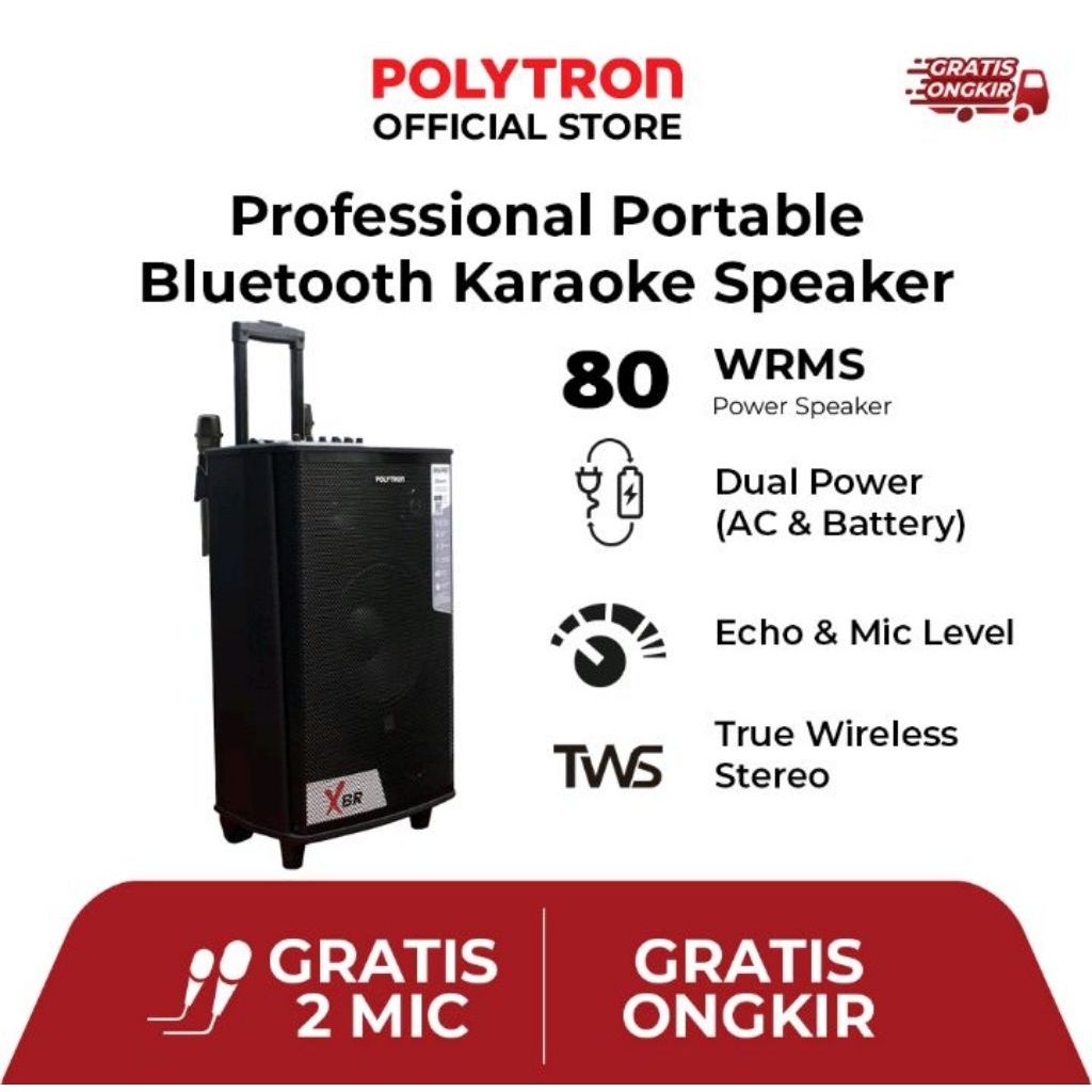 Polytron Spiker Bluetooth PAS PRO12F7