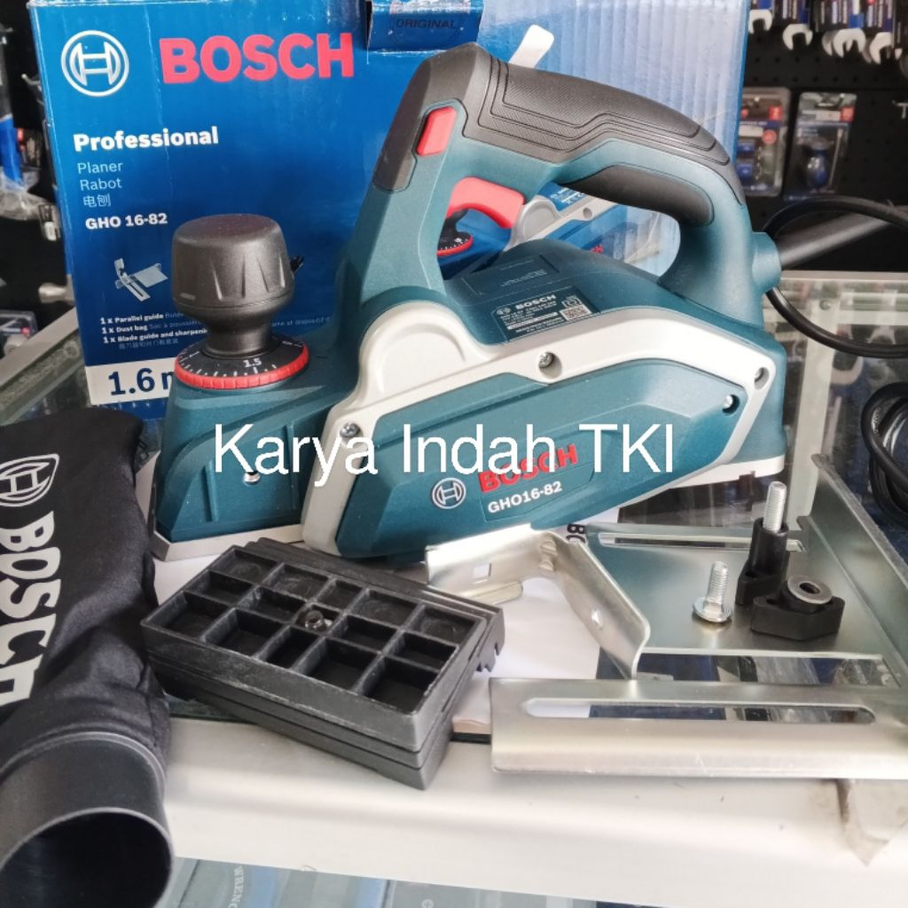 Mesin Serut Bosch GHO16-82 NEW Sugu Kayu Planer GHO 16-82 Ketam Sugu Serut Kayu