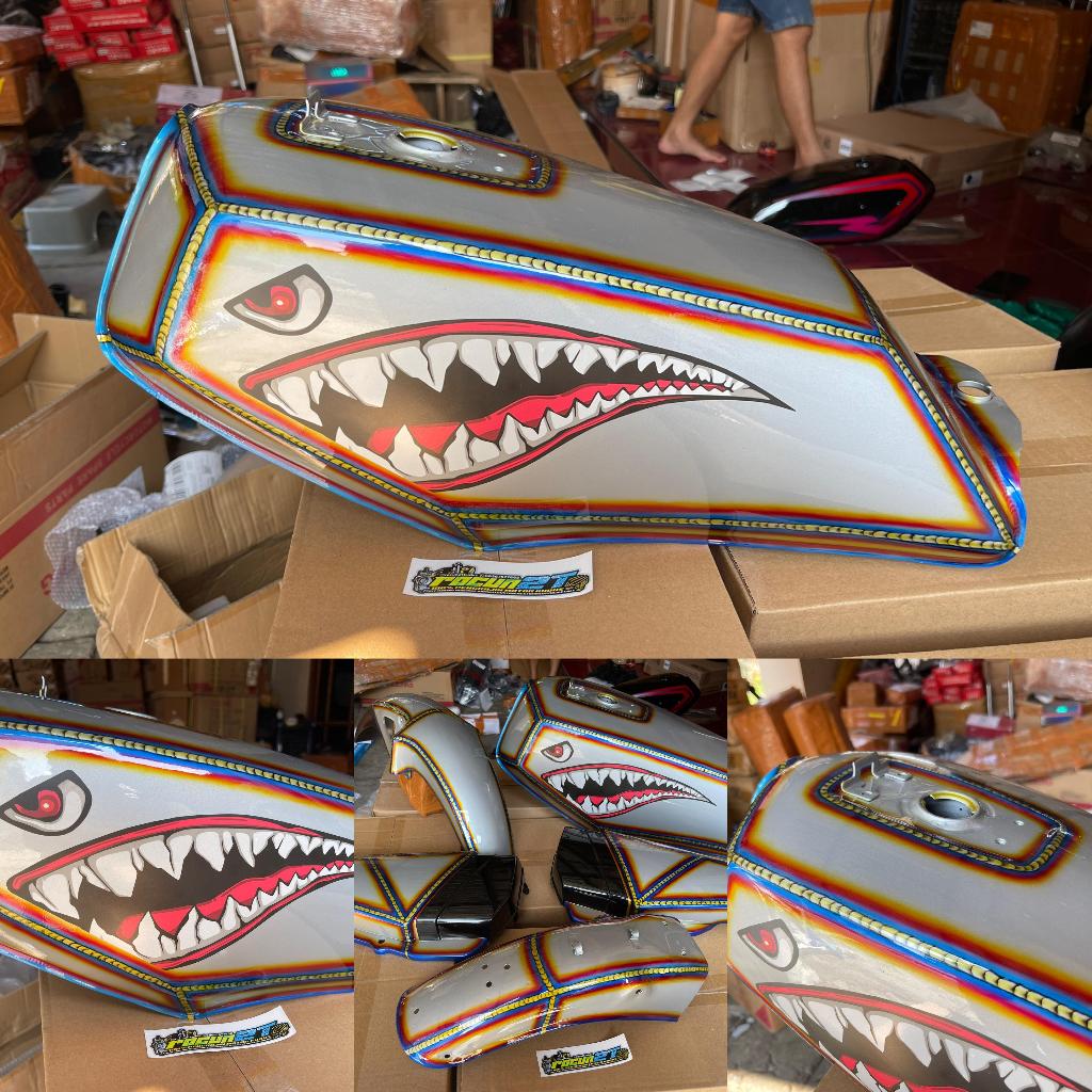 TENGKI RX KING AIRBRUSH TITAUM