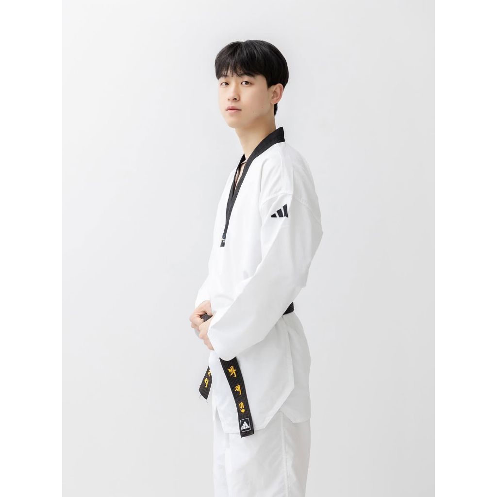 DOBOK ADIDAS ADI START TAEKWONDO KERAH HITAM