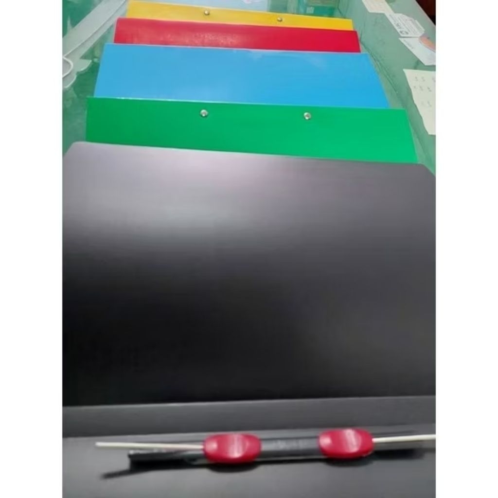 [LUSIN] MAP PLASTIK SNELL / SPRING FILE SEAGULL LUBANG AF350