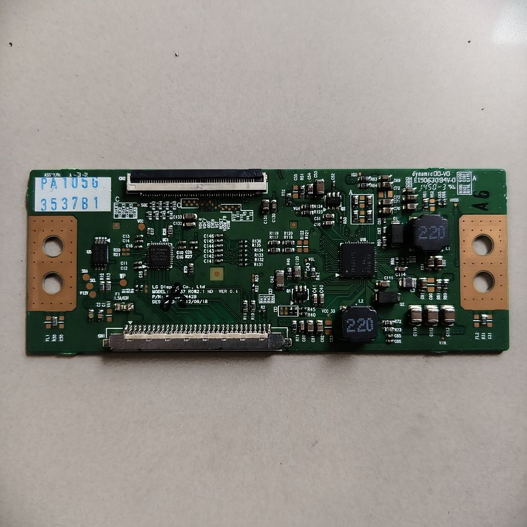 promo  T-Con T Con TV LCD LED TV LG 32 Inch tipe 32LB550A cabutan normal tested mulus no minus siap 