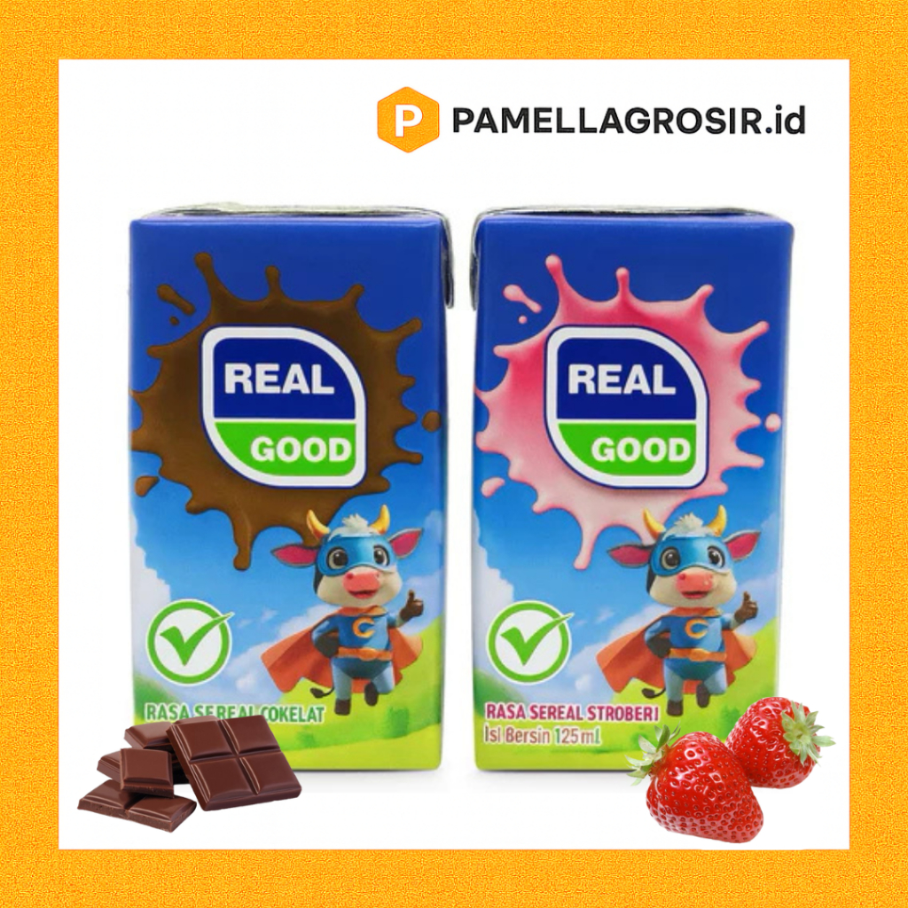 REAL GOOD 125 ML - SUSU UHT KOTAK ALL VARIAN