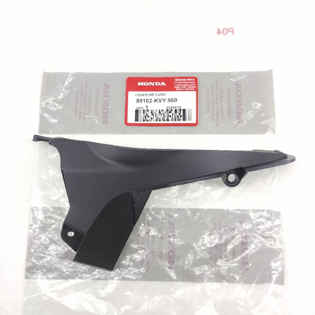 Cover Tutup Shock Shockbreaker Belakang Honda Beat Karbu 2010 Original