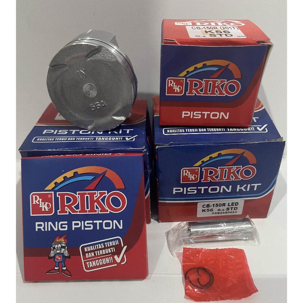 PISTON KIT CB 150R LED K56 OVERSIZE STD - 300