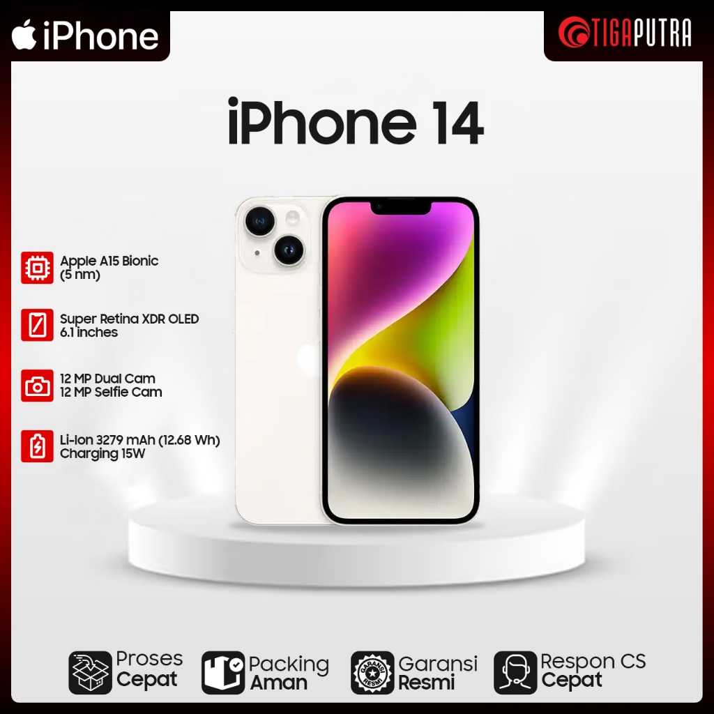 iPhone 14 / 14+ (Ram 6GB, Rom 128GB/256GB/512GB)