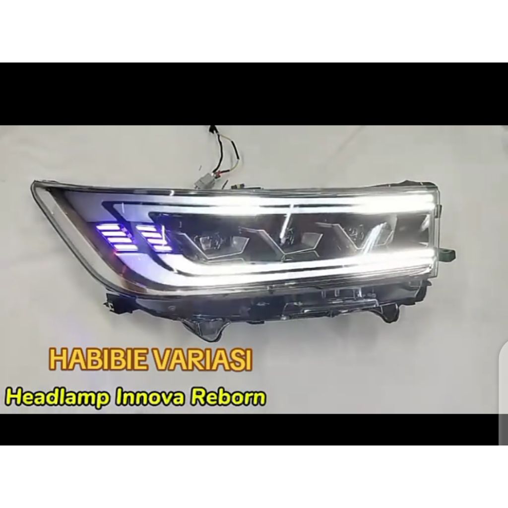 New Headlamp Innova Reborn.Lampu Headlamp New Innova Reborn