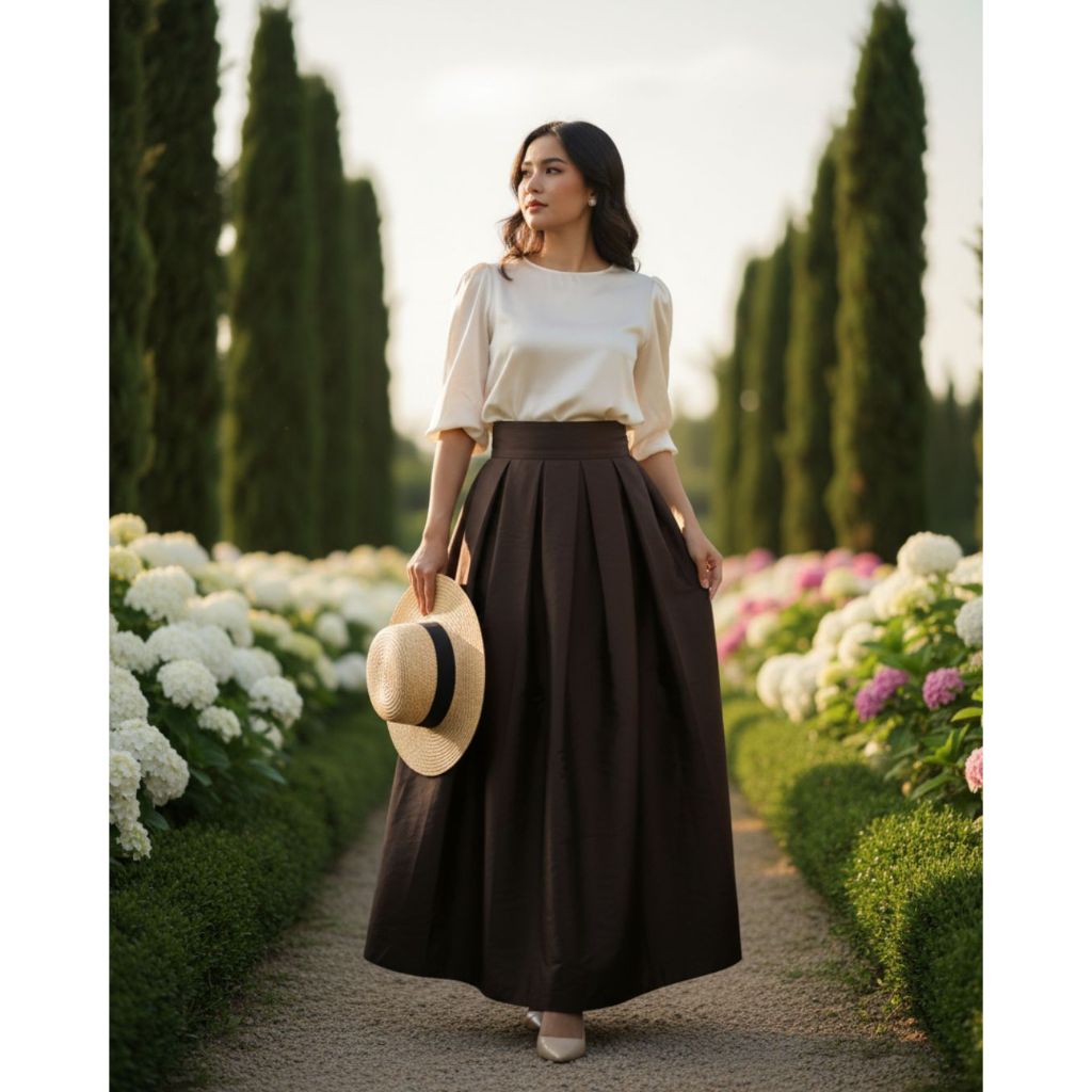 ROK MIDI WANITA ALA KOREA GALLINACEOUS