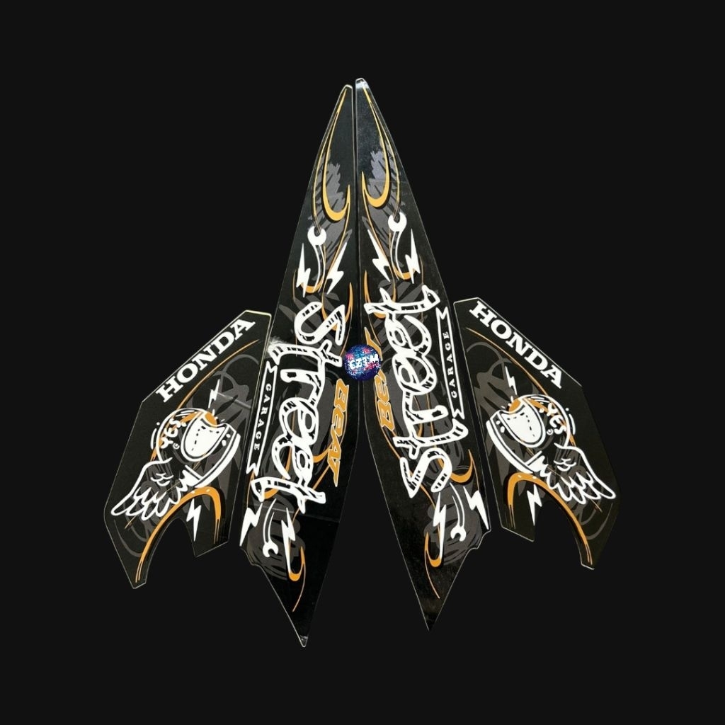 Striping Sticker Body Motor Honda Beat Street 2021 Std [Full Set]