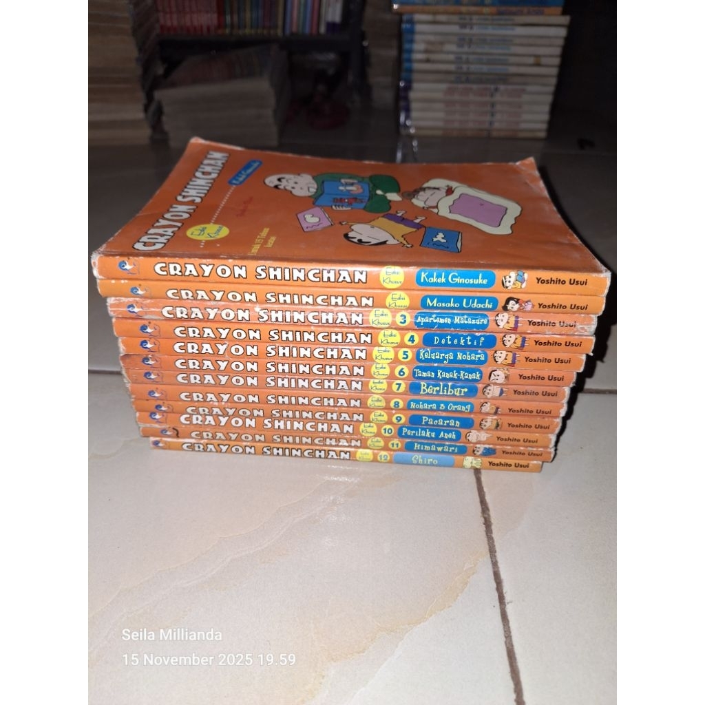 komik crayon shinchan edisi khusus 1-12 tamat