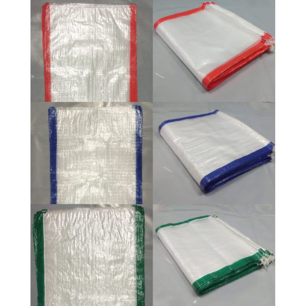 Karung beras 10kg Transparan (Isi 50lembar)