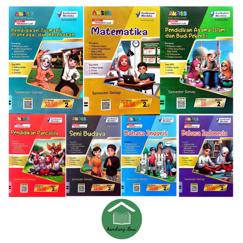 LKS AKSES Kelas 2 SD Kurikulum Merdeka