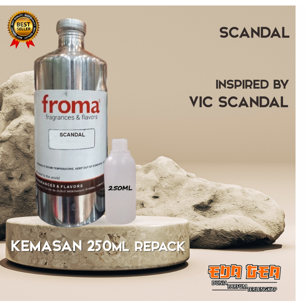 bibit parfum murni SCANDAL FROMA 250ML