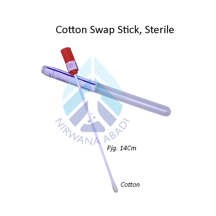 TRANSPORT SWAB KAPAS LIDI STERIL Steril Cotton Swab Transport Swab Steril Kapas Lidi Spesimen