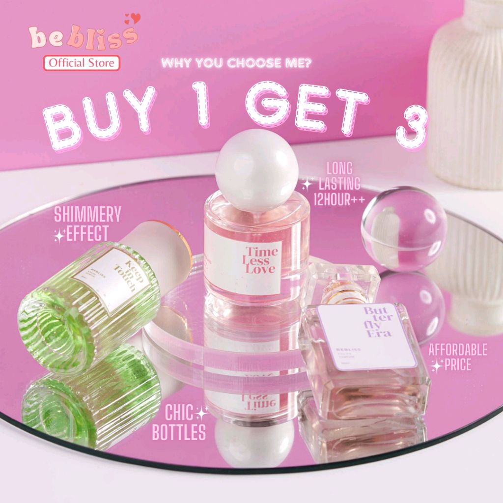 Parfum Beliblis Paket Satuan Parfume Wanita Tahan Lama Eau De Parfume 35 ML Terlaris