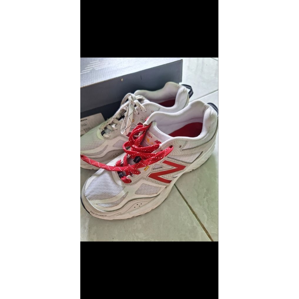 sepatu nb 510v4 merah putih ori made in indo PL box pengganti
