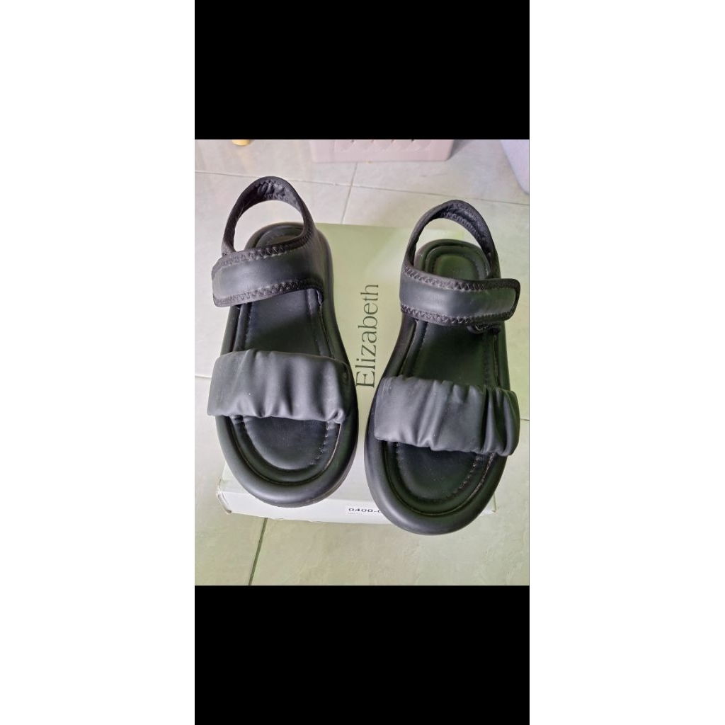 sandal sling elizabeth ori lengkap box nota PL