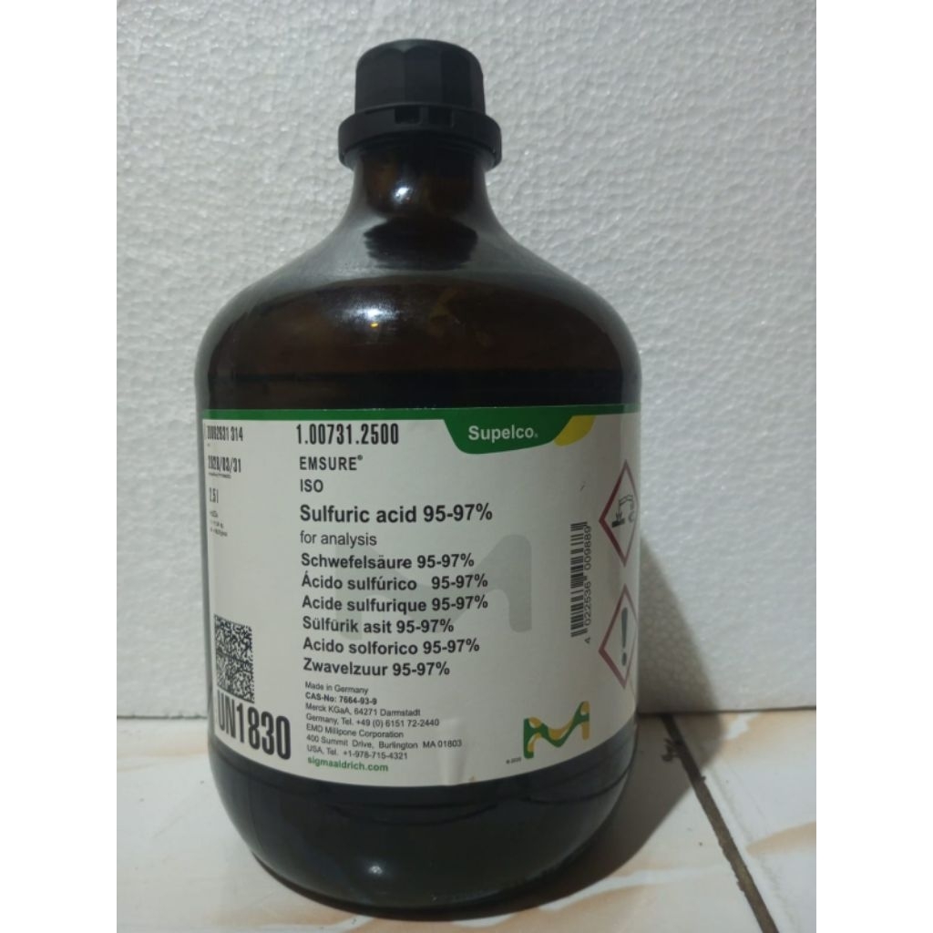 1.00731.2500 ( H2SO4 ) Merck for Analys 2,5liter
