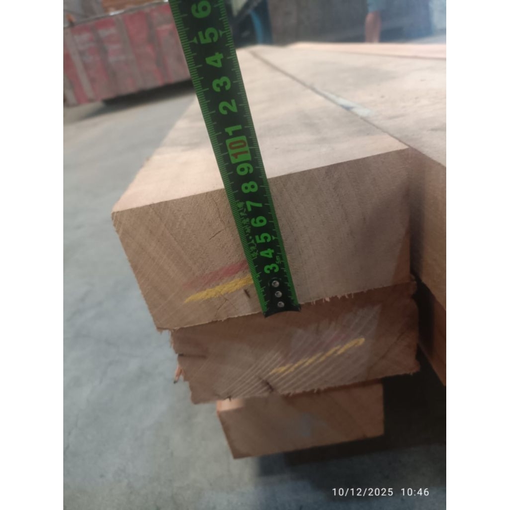 Balok Kayu Bengkirai Asli Kalimantan Super 8 x 15 x 500 cm
