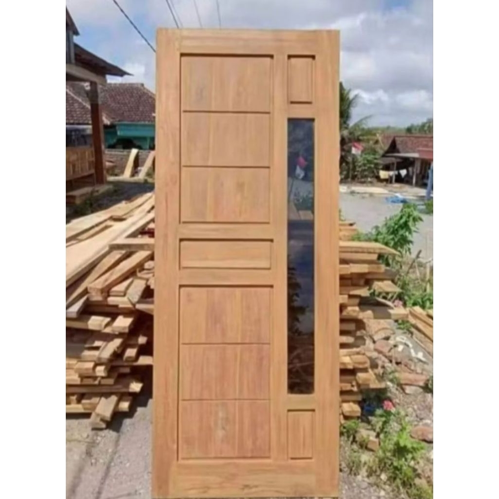 Pintu Kupu Tarung 120x200 dan Kusen mengikutinya