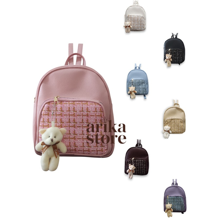 Arika -Tas Punggung Toomy - Tas Ransel Mini Korea Style Aesthetic - Ransel Terbaru 2025
