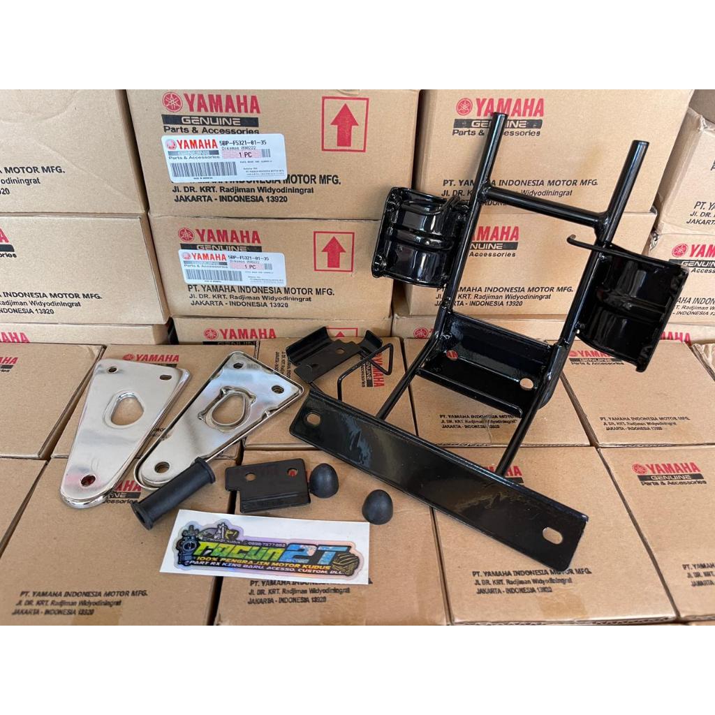 DUDUKAN BRAKET LAMPU DEPAN RX KING NEW PEREDAM