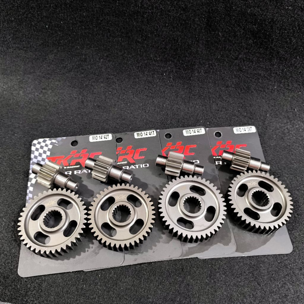 GIGI RASIO TKRC GEAR RASIO NOUVO / MIO SOUL / MIO SPORTY / MIO SMILE / FINO CARBU TERSEDIA UKURAN GE