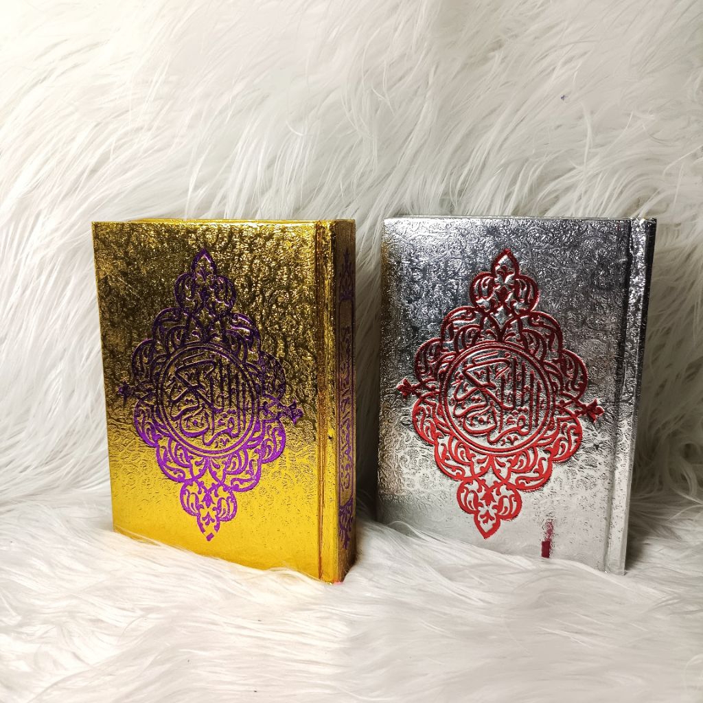 AL-QUR'AN EMAS KECIL A6 HVS MAHKOTA TANPA TERJEMAHAN