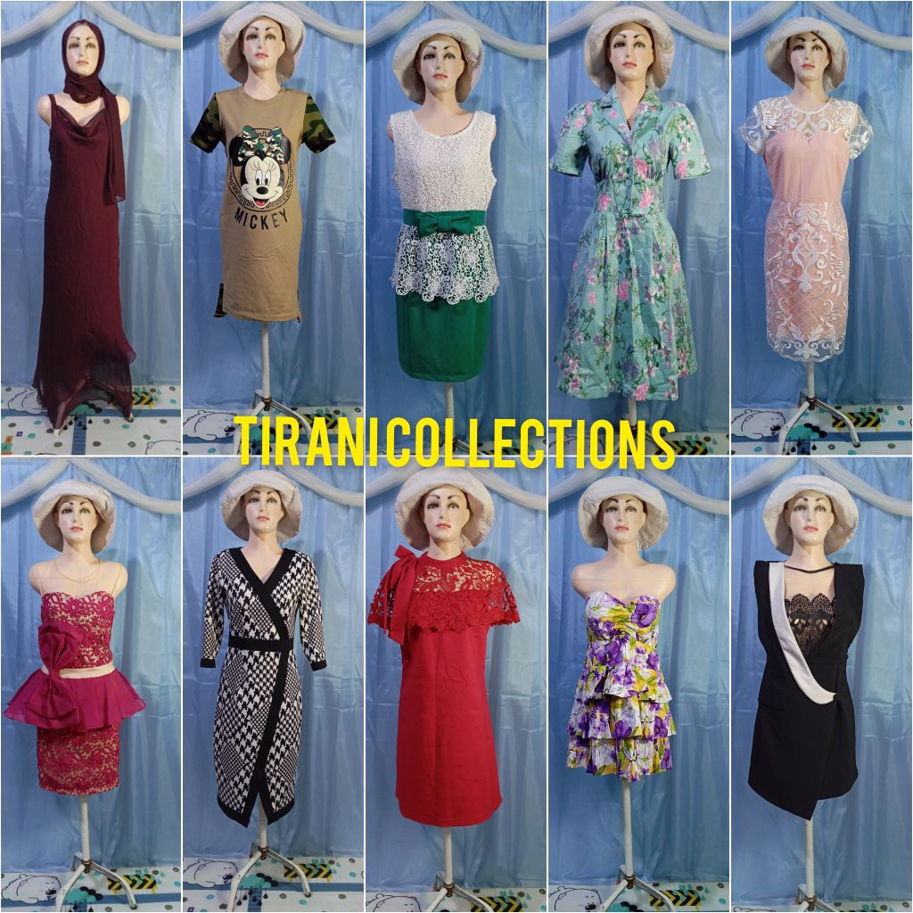 baju dress premium/midi dress/mini dress/overall/jumpsuit/baju gamis muslim wanita