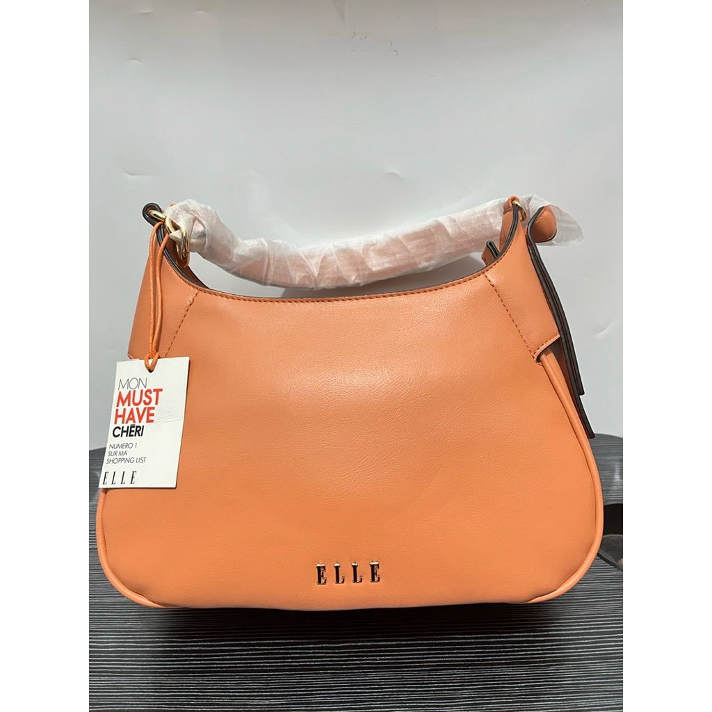Tas Wanita ELLE Original Handbag Bahu Kulit Sintetis Elegan reject new