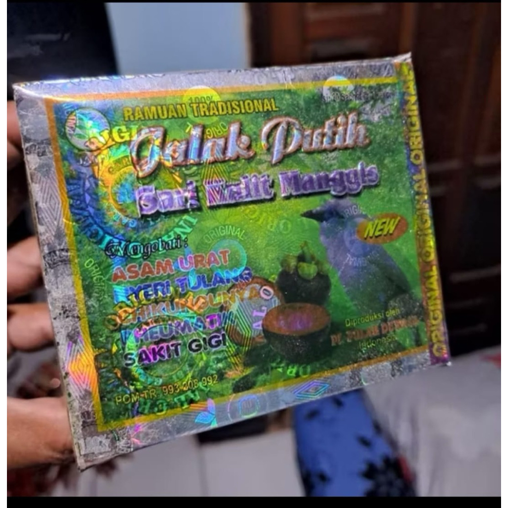 jalak putih kapsul asli