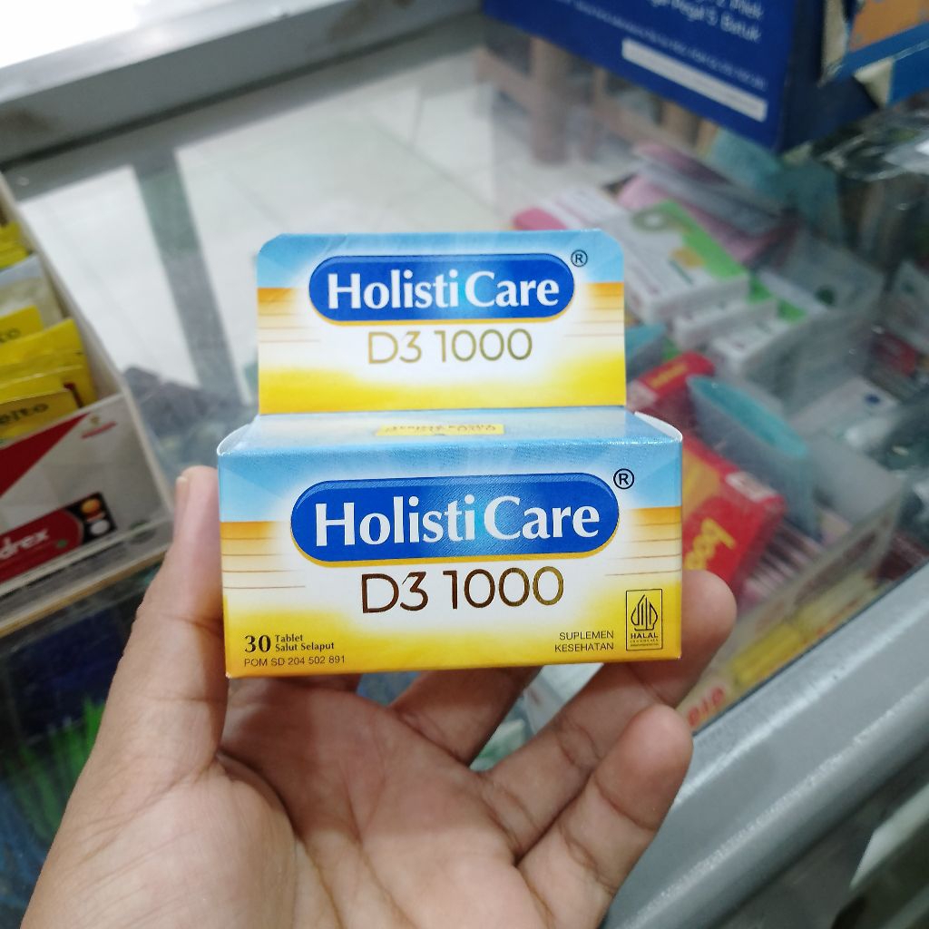 Holisticare D3 1000 Vitamin D3 1000 iu