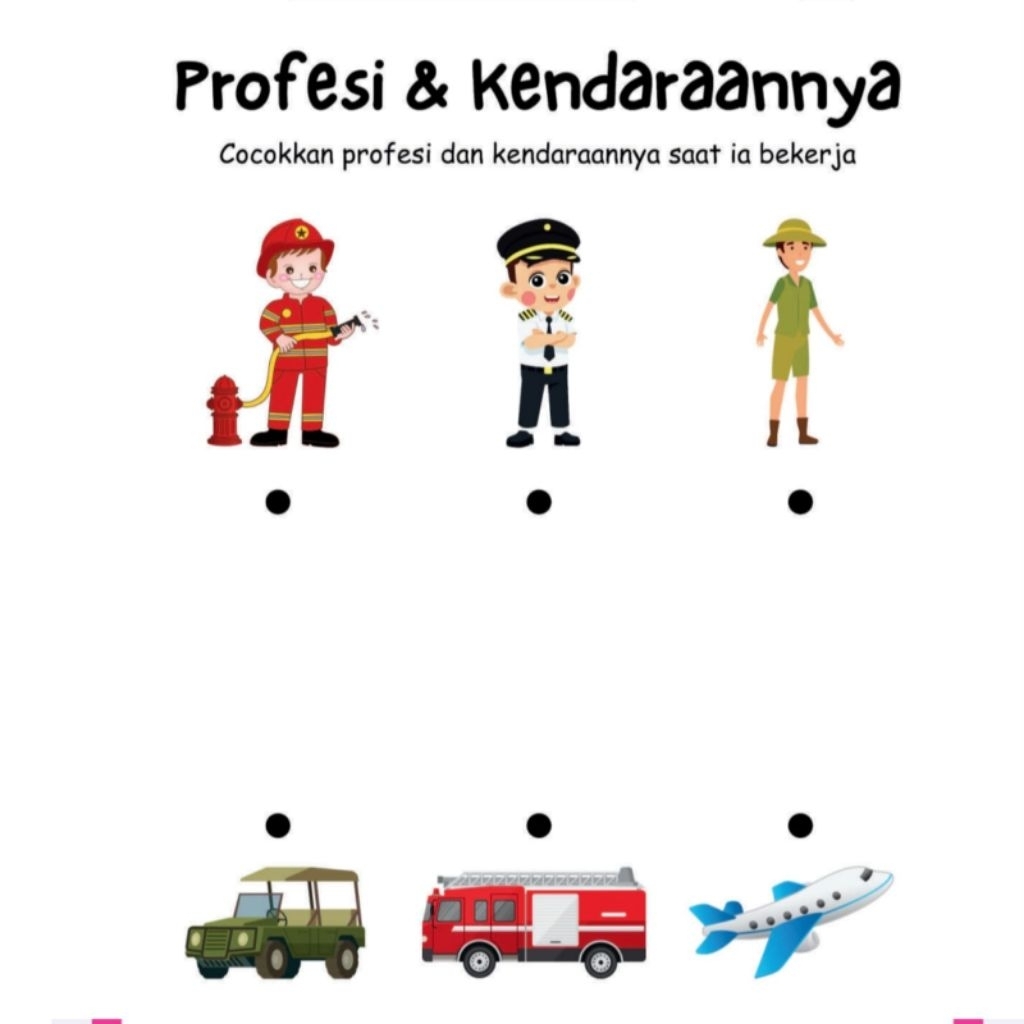 PRINTABLE WORKSHEET Seri Profesi