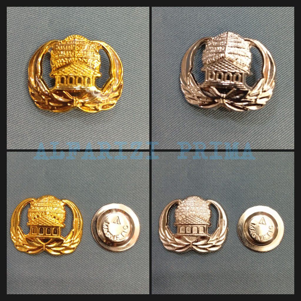 Pin Korpri Magnet / Pin Korpri Peniti / Lencana Pin Korpri ASN / Bros Korpri