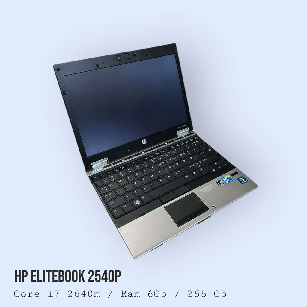 HP EliteBook 2540P Core i7 RAM 6GB Storage 256GB