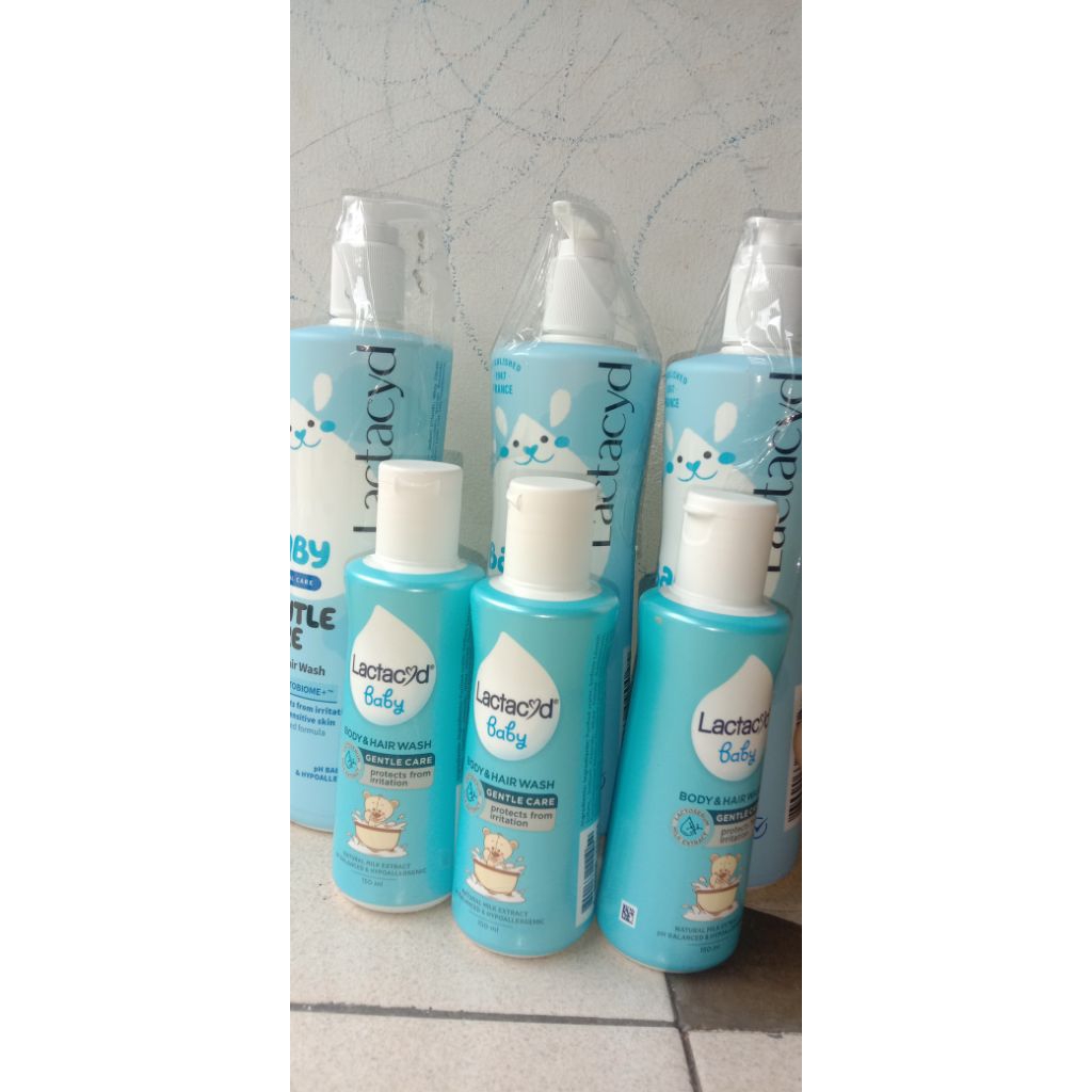 Lactacyd baby 150ml, 500ml