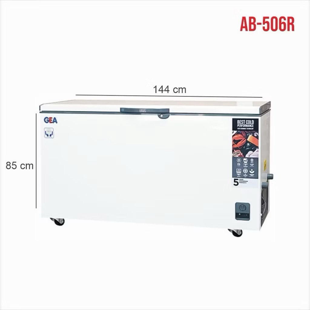 GEA CHEST FREEZER AB-506-R / AB 506 FREEZER BOX AB506 KOTAK ES GEA AB-506
