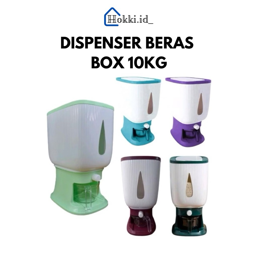 Dispenser Beras/Tempat Beras Rice Box 10Kg
