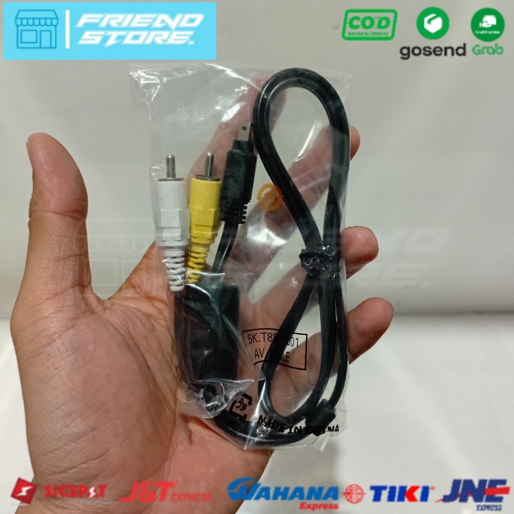 Kabel AV Kamera Digital BenQ DC C850 Original (Baru)