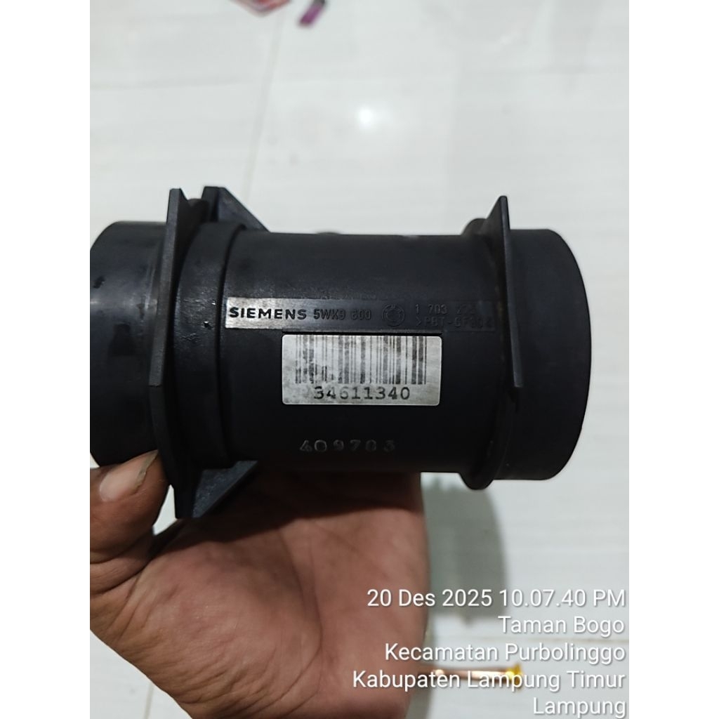 SENSOR MASS AIR FLOW BMW 323i E36 ORIGINAL