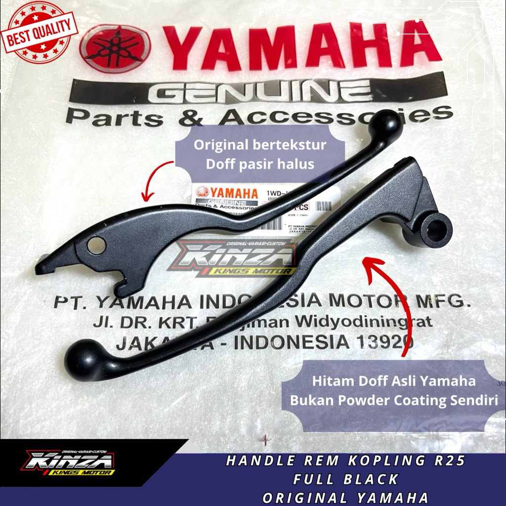 HANDLE HANDLE REM KOPLING R25 HITAM ORIGINAL YGP