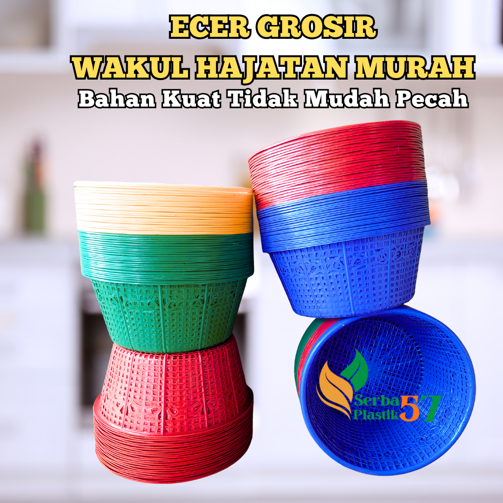 Promo GROSIR Wakul Hajatan lusinan Murah | Ceting Besek Plastik selamatan
