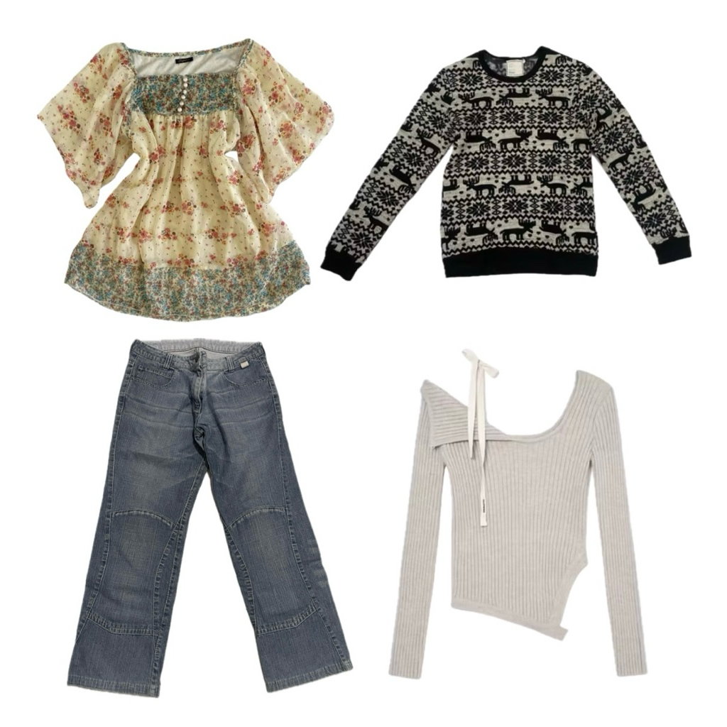 preloved baju celana coquette fairycore